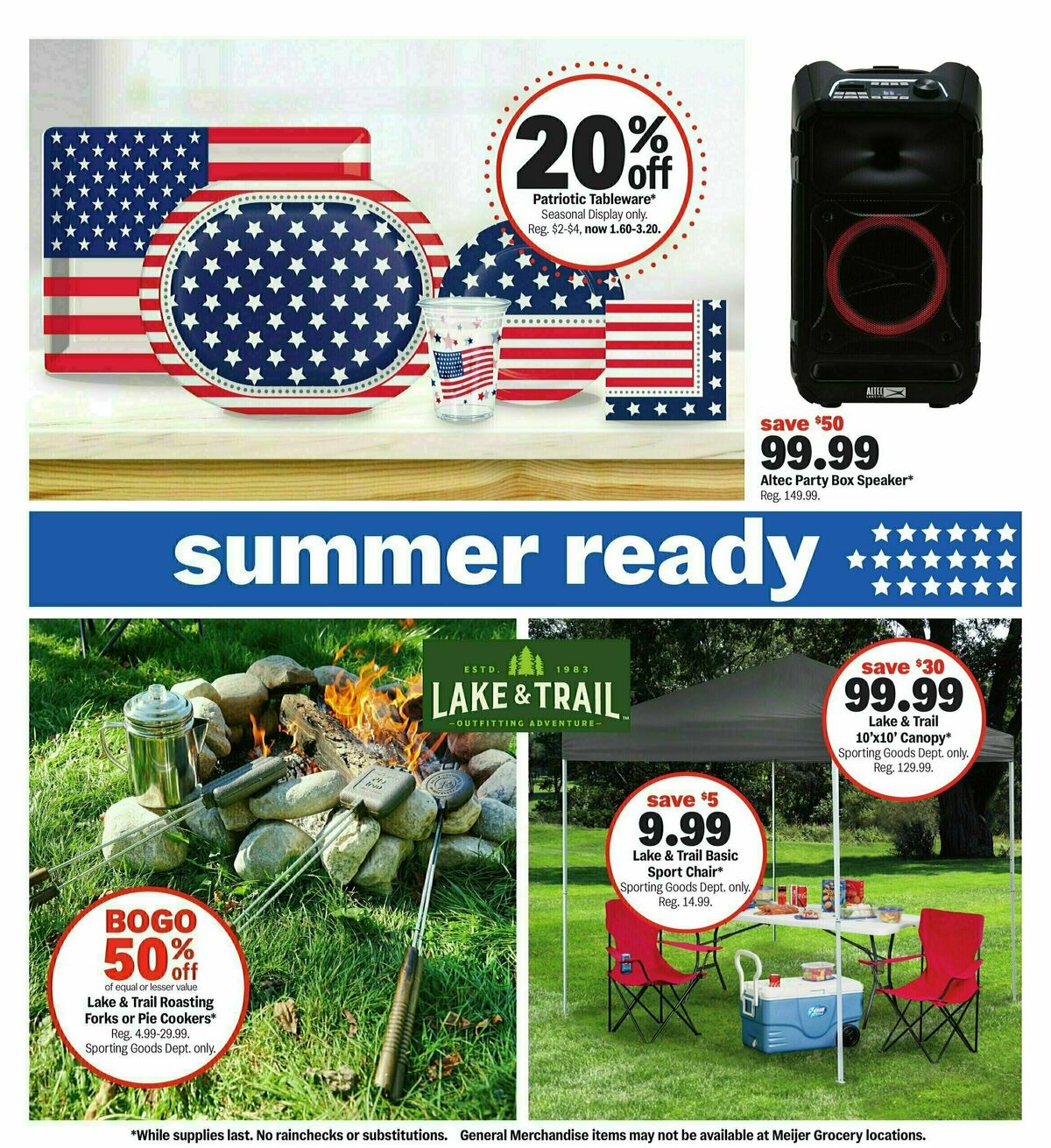 Meijer 4th of July sale Weekly Ad from June 22