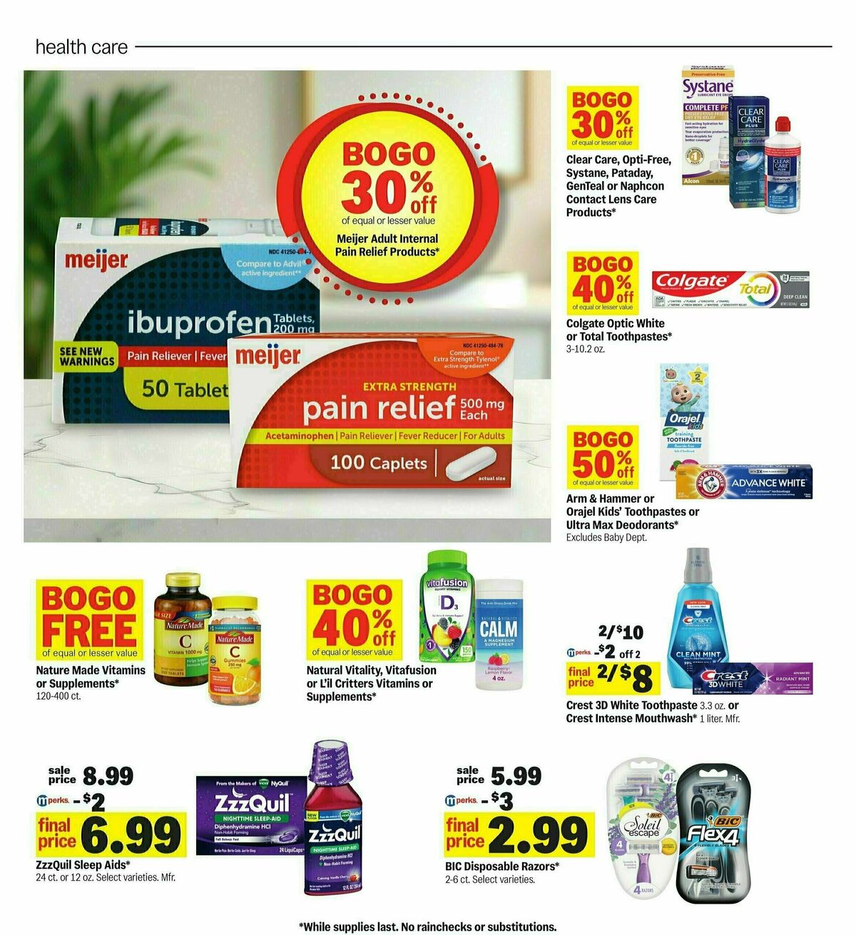 Meijer Weekly Ad from June 29