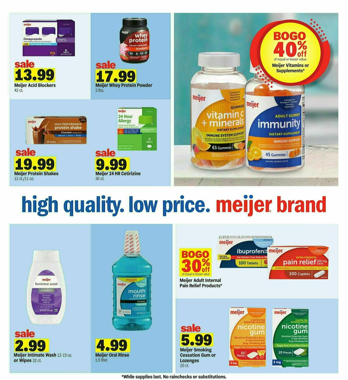 Meijer Weekly Ad from July 6