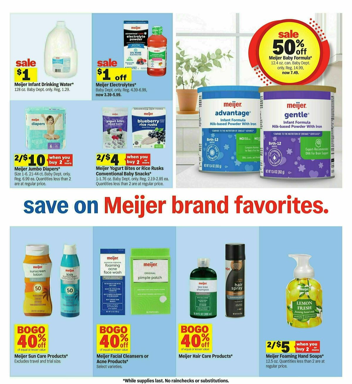 Meijer Weekly Ad from July 6