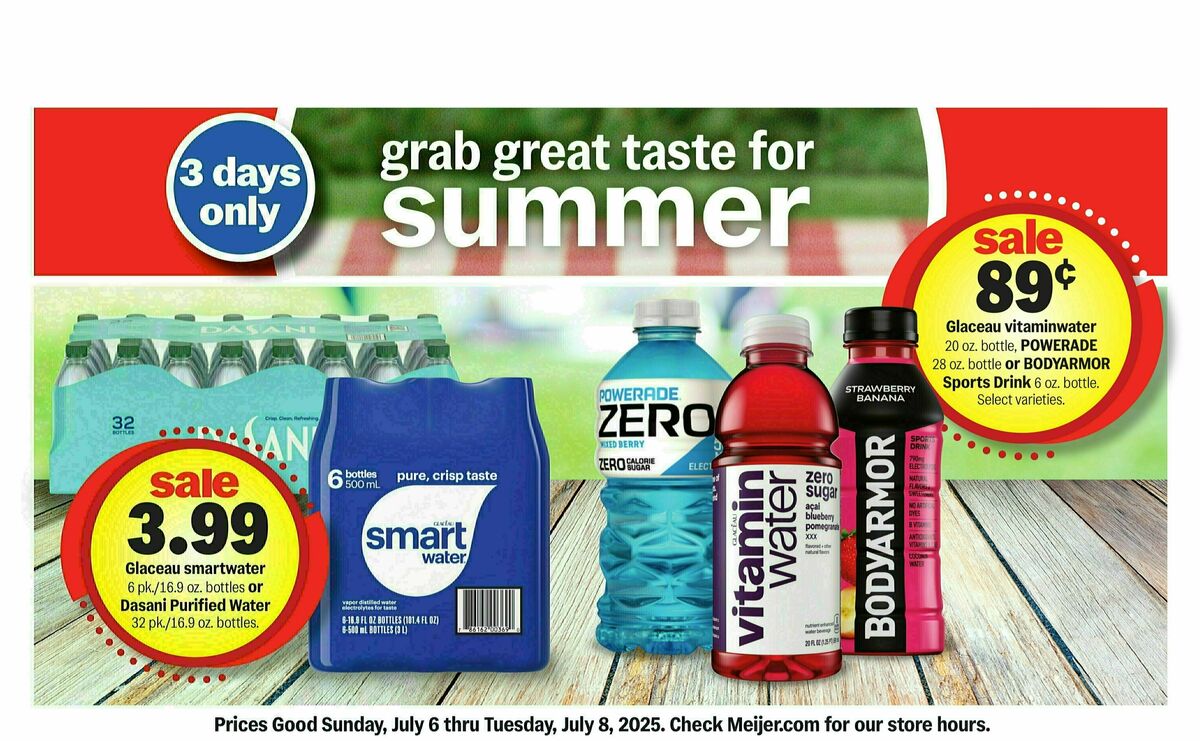 Meijer Weekly Ad from July 6