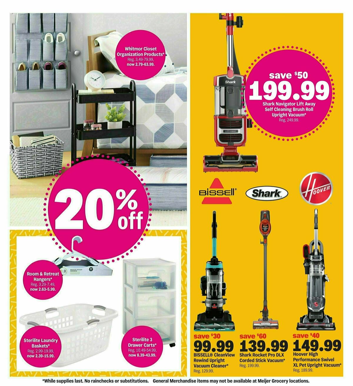 Meijer Back to school must-haves Weekly Ad from July 6