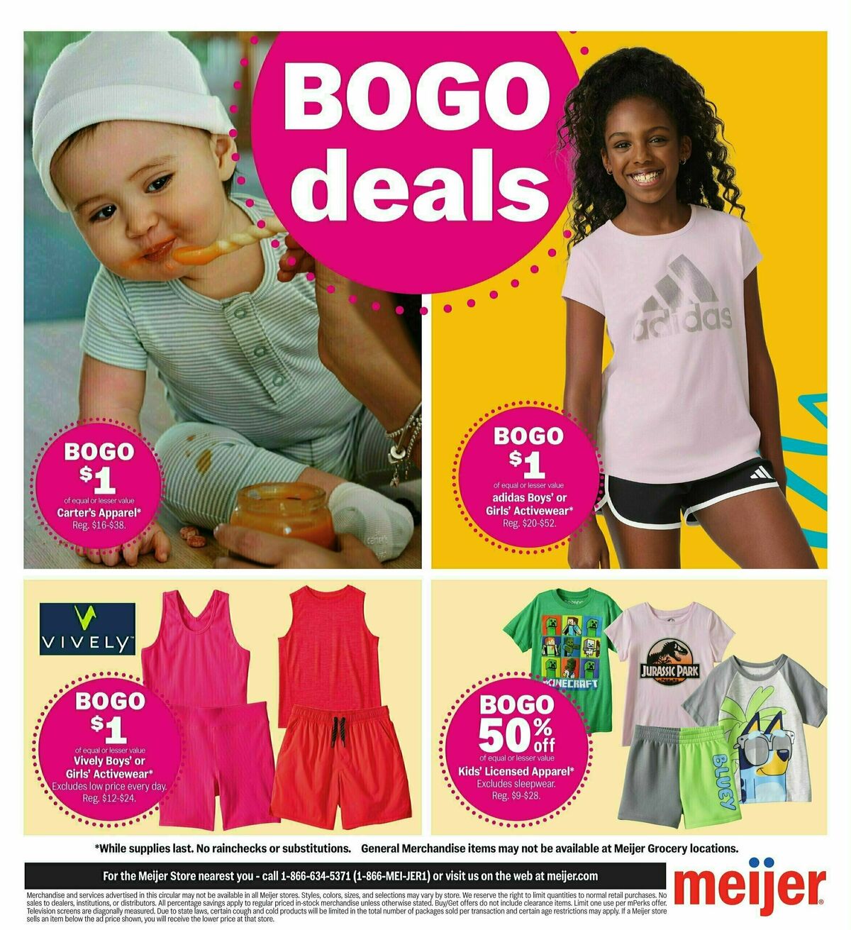 Meijer Back to school must-haves Weekly Ad from July 6