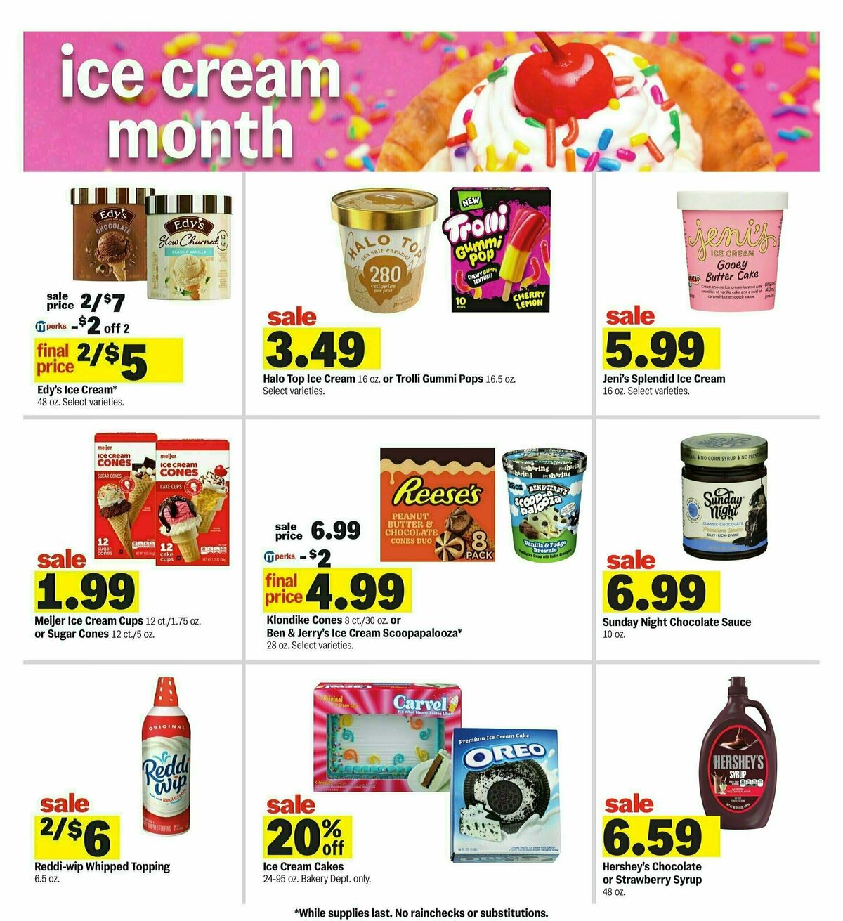 Meijer Weekly Ad from July 13