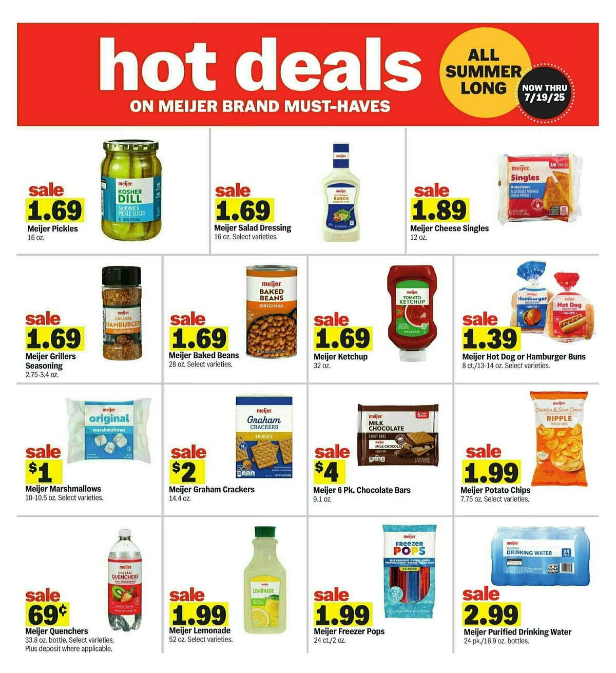 Meijer Weekly Ad from July 13
