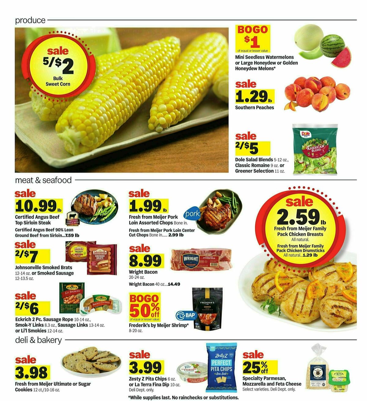 Meijer Weekly Ad from July 13