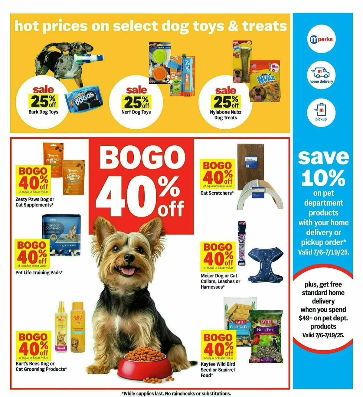 Meijer Weekly Ad from July 13