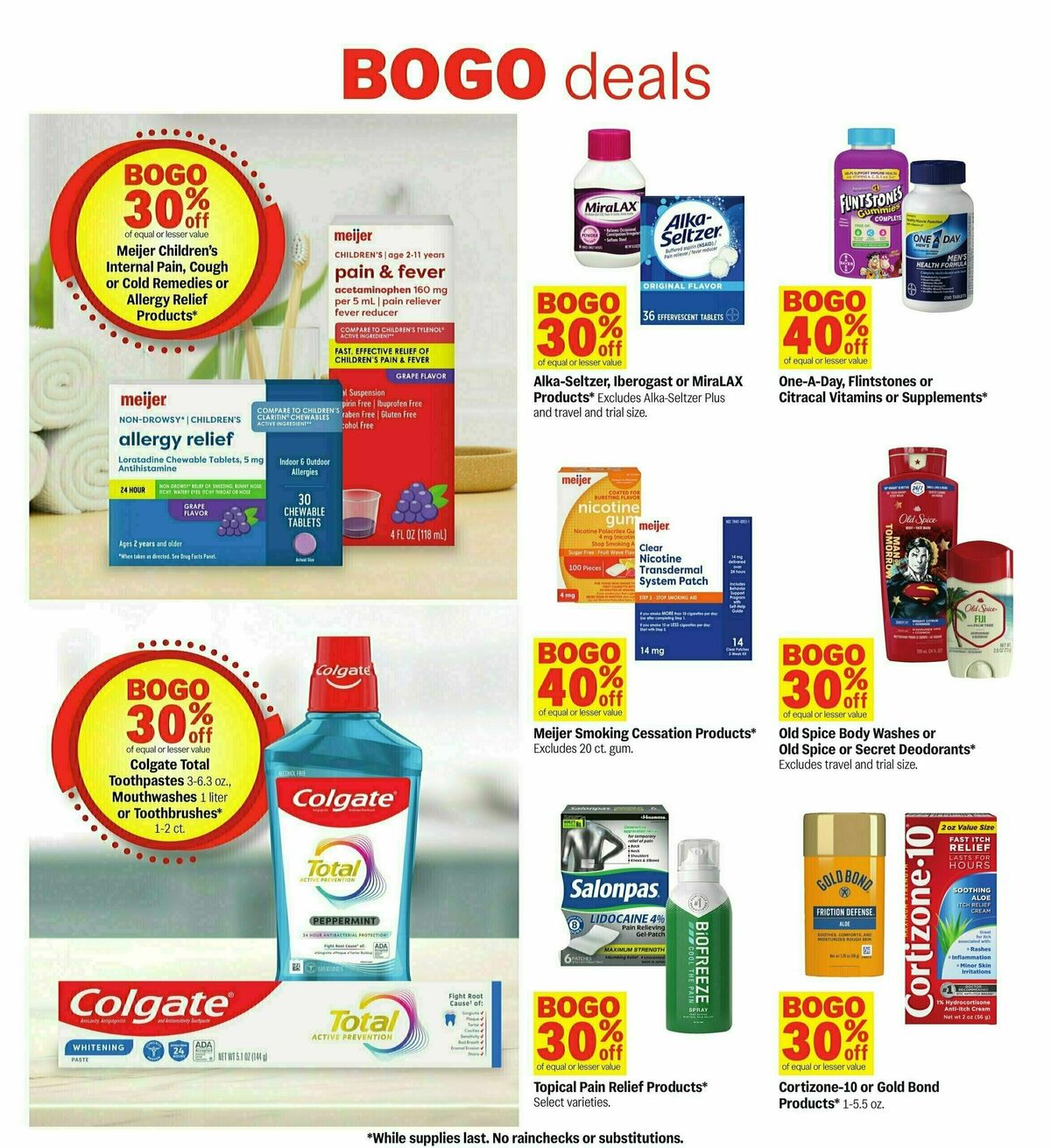 Meijer Weekly Ad from July 13