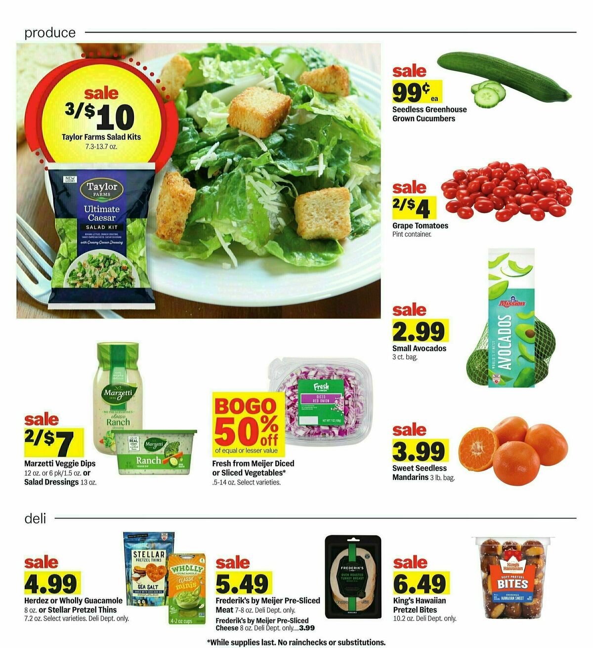 Meijer Weekly Ad from July 13