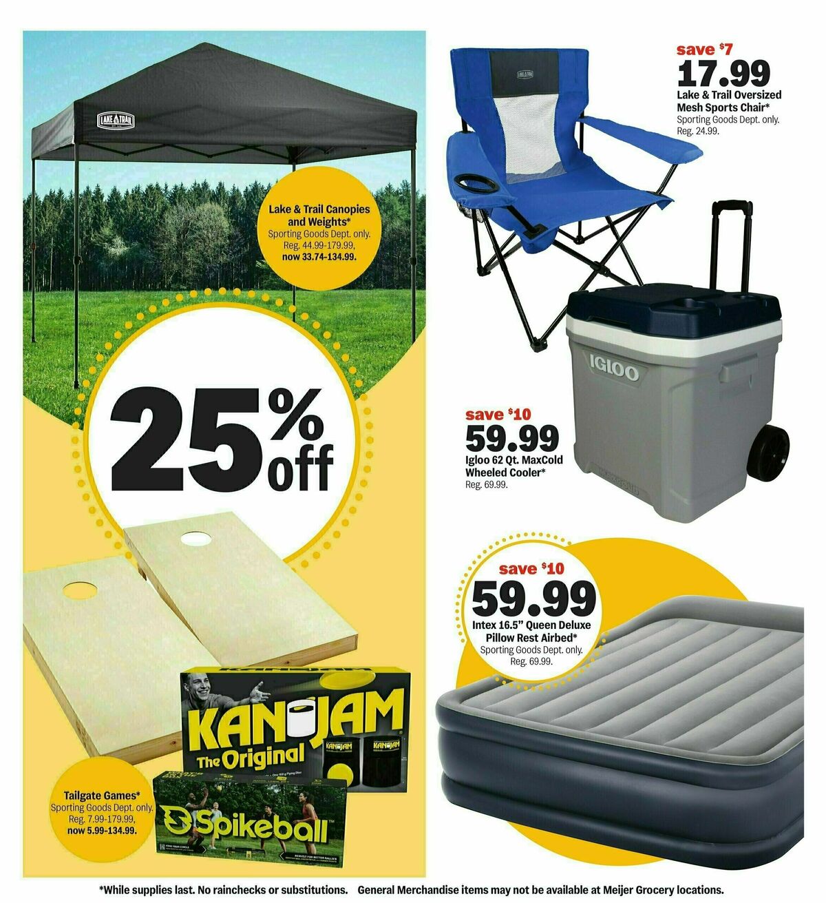 Meijer Back-to-school for less Weekly Ad from July 13