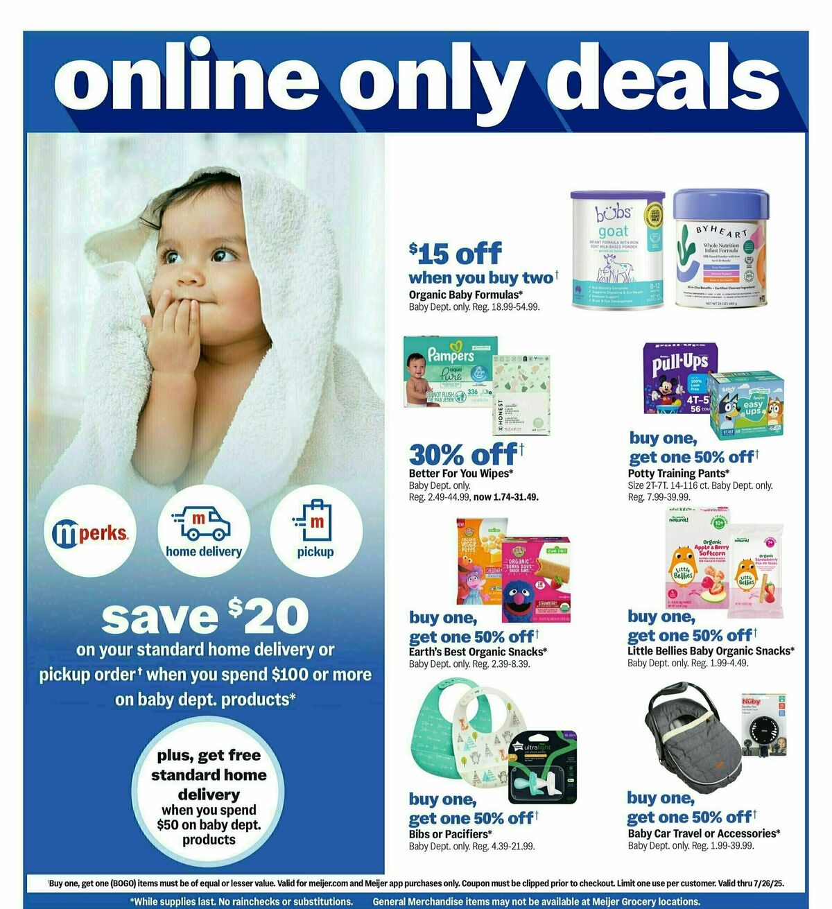 Meijer Weekly Ad from July 20