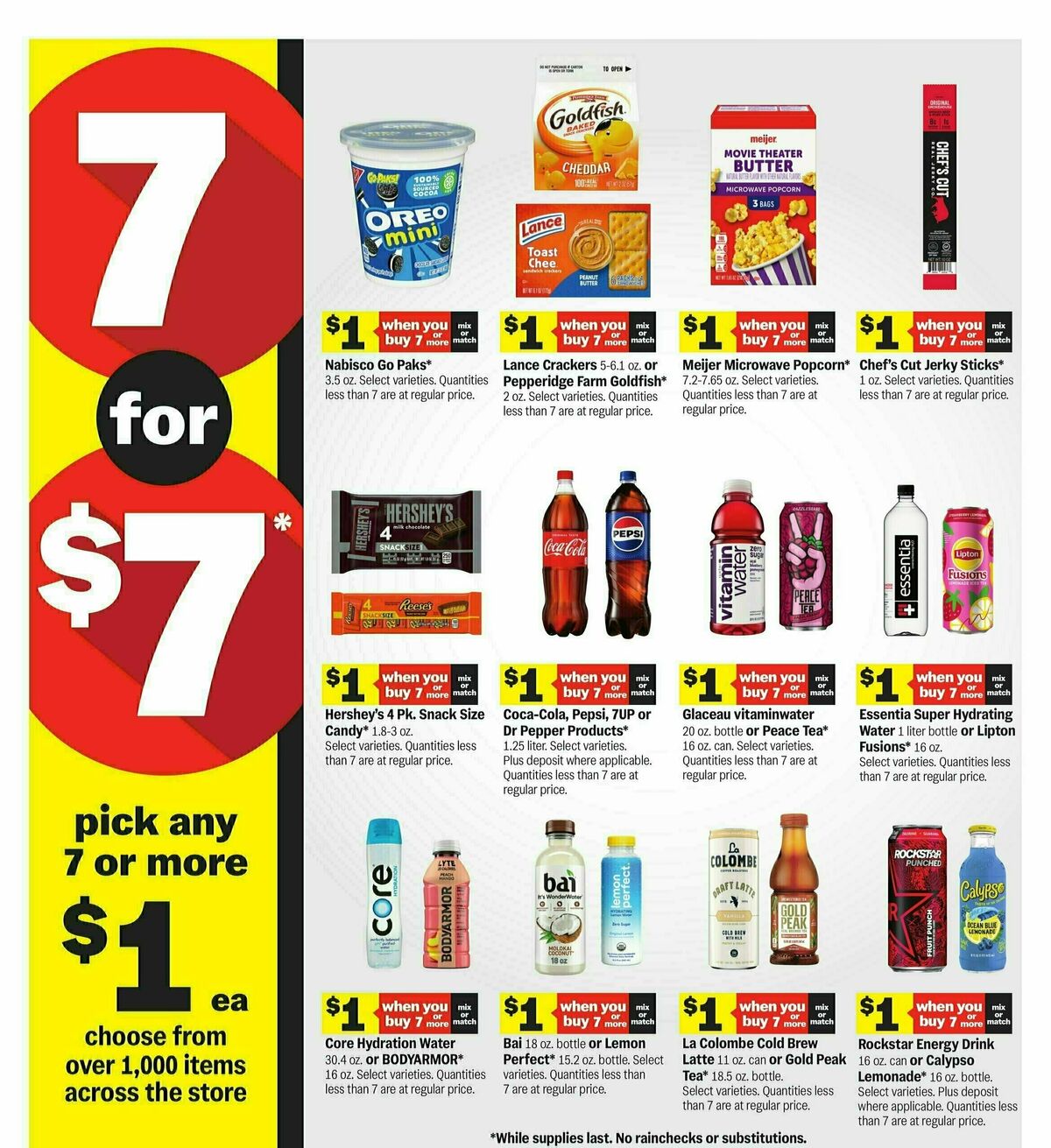 Meijer Weekly Ad from July 27