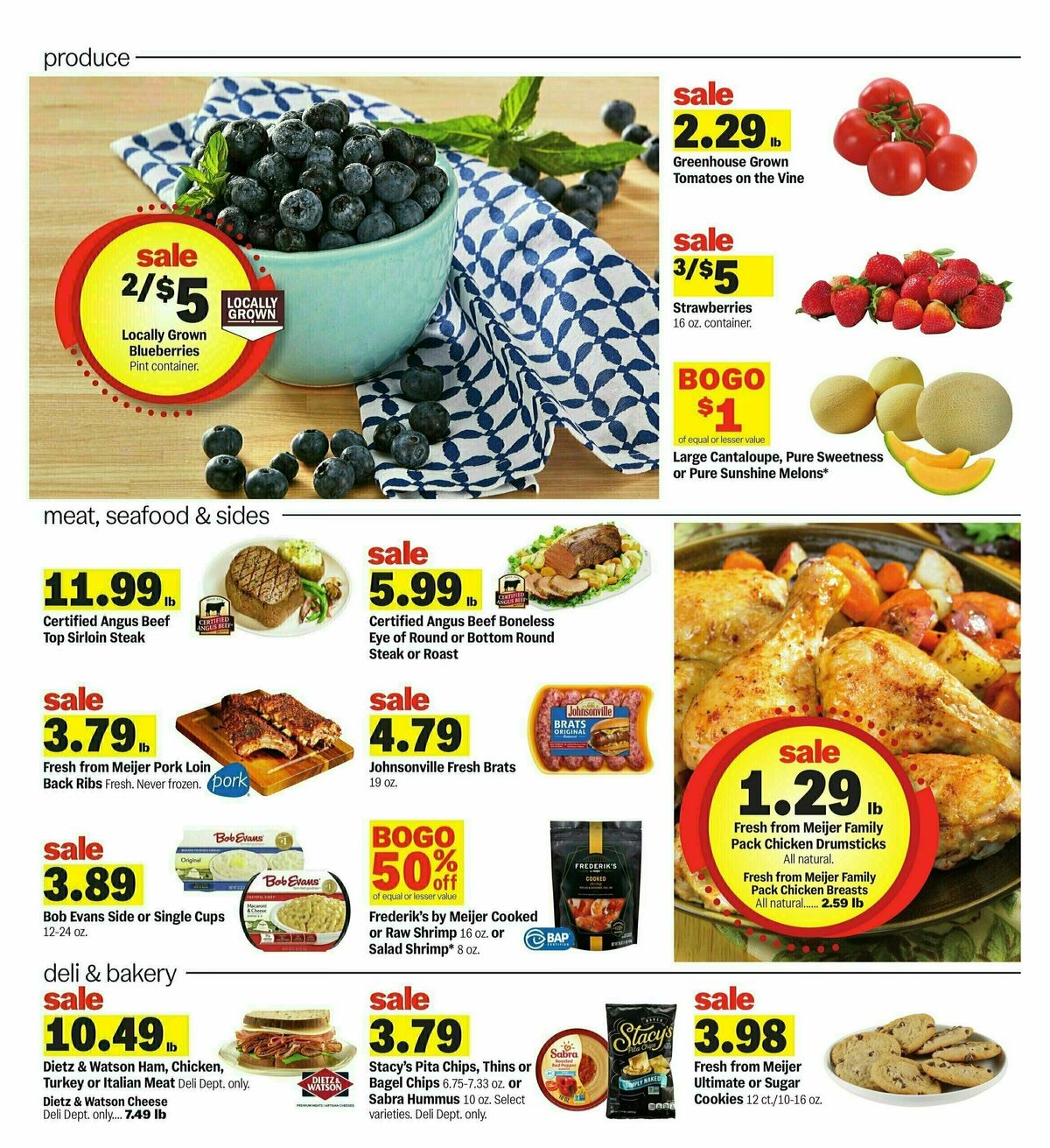Meijer Weekly Ad from July 27