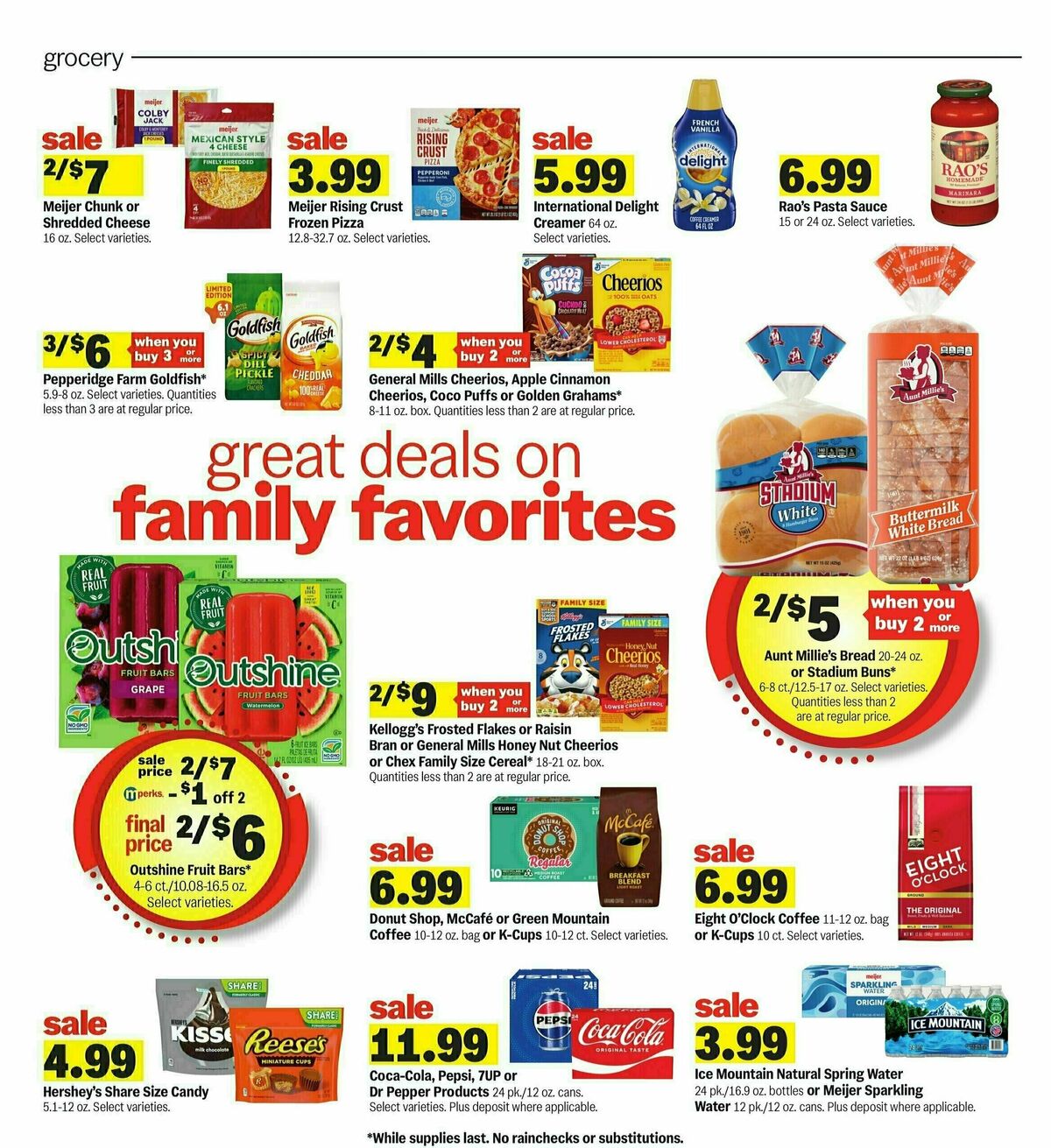 Meijer Weekly Ad from July 27