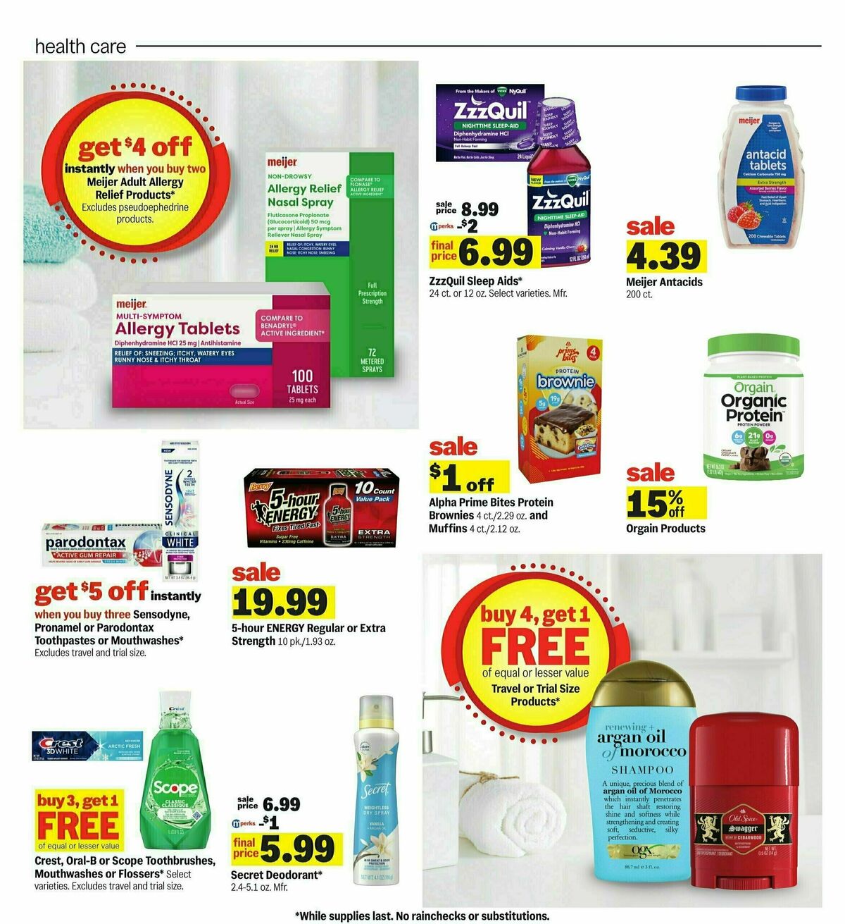 Meijer Weekly Ad from July 27
