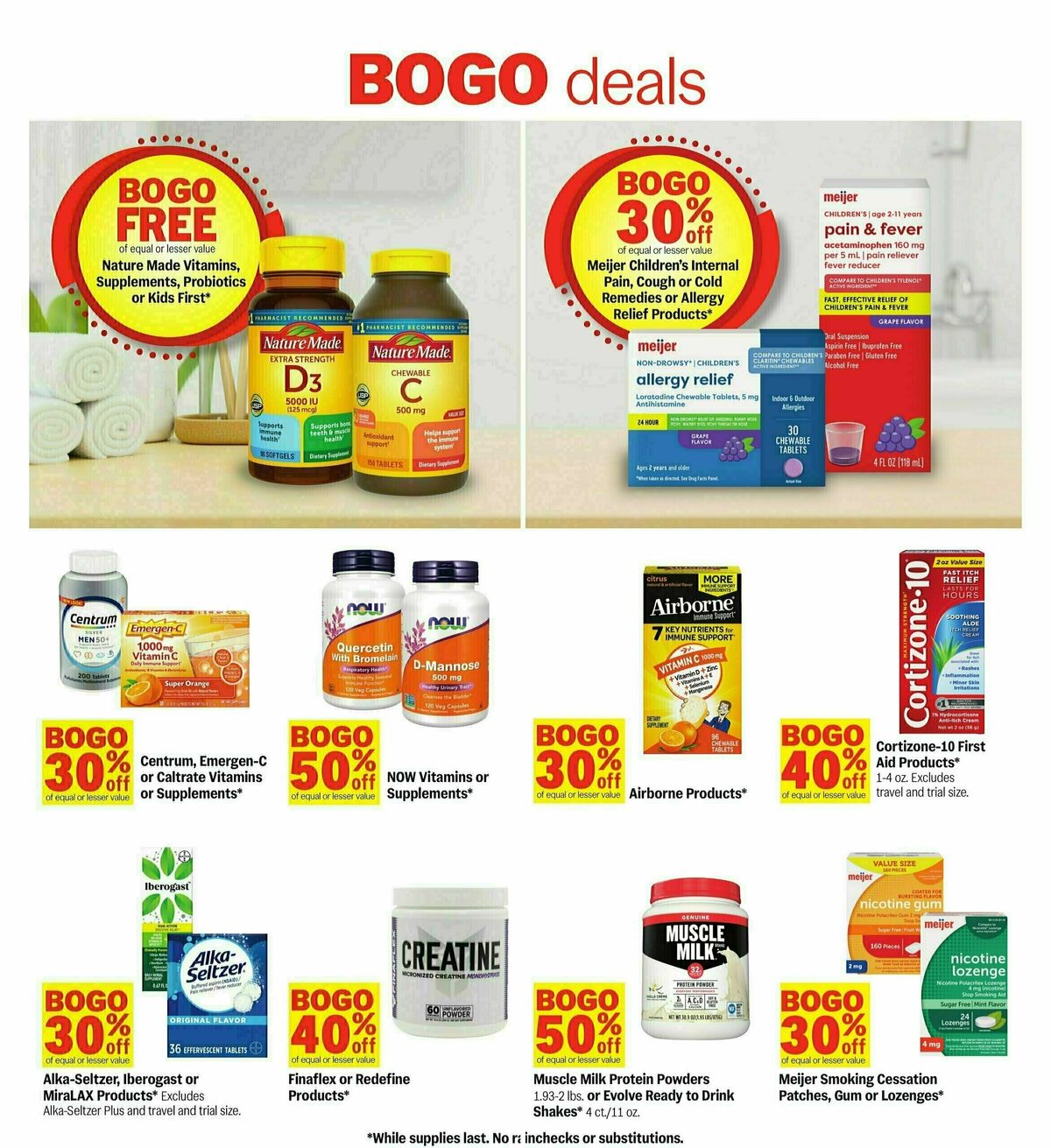 Meijer Weekly Ad from July 27