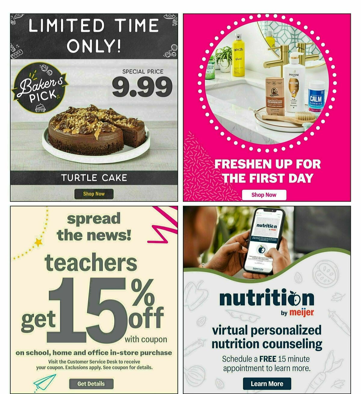 Meijer Weekly Ad from July 27