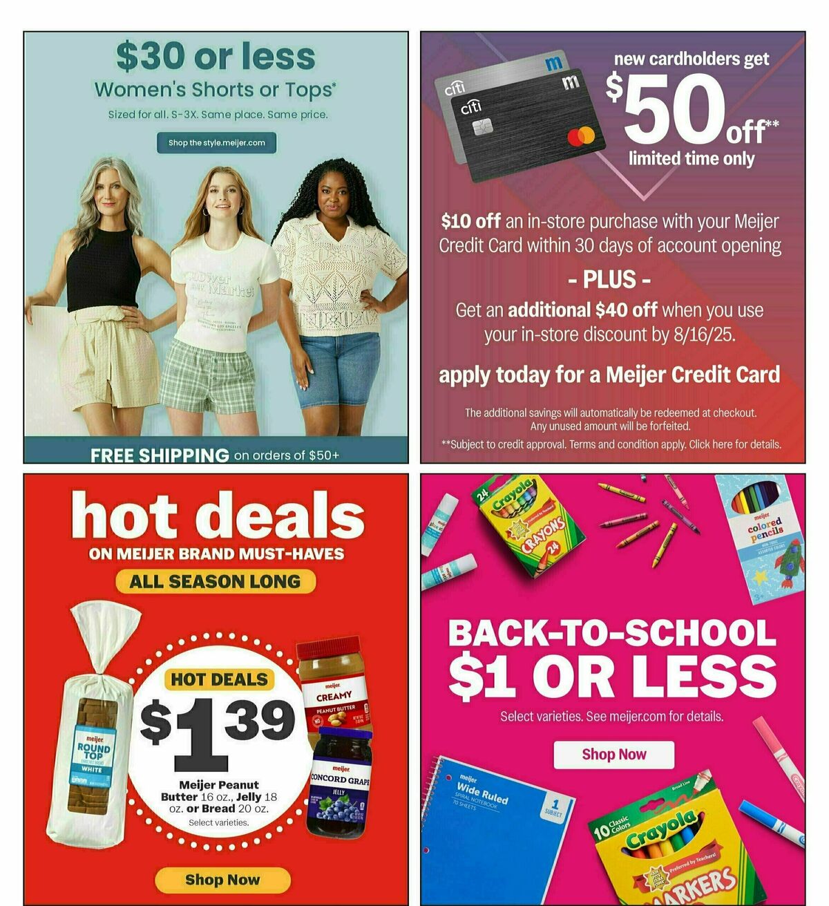 Meijer Weekly Ad from July 27