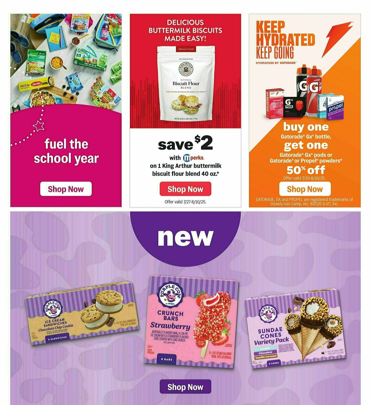 Meijer Weekly Ad from July 27