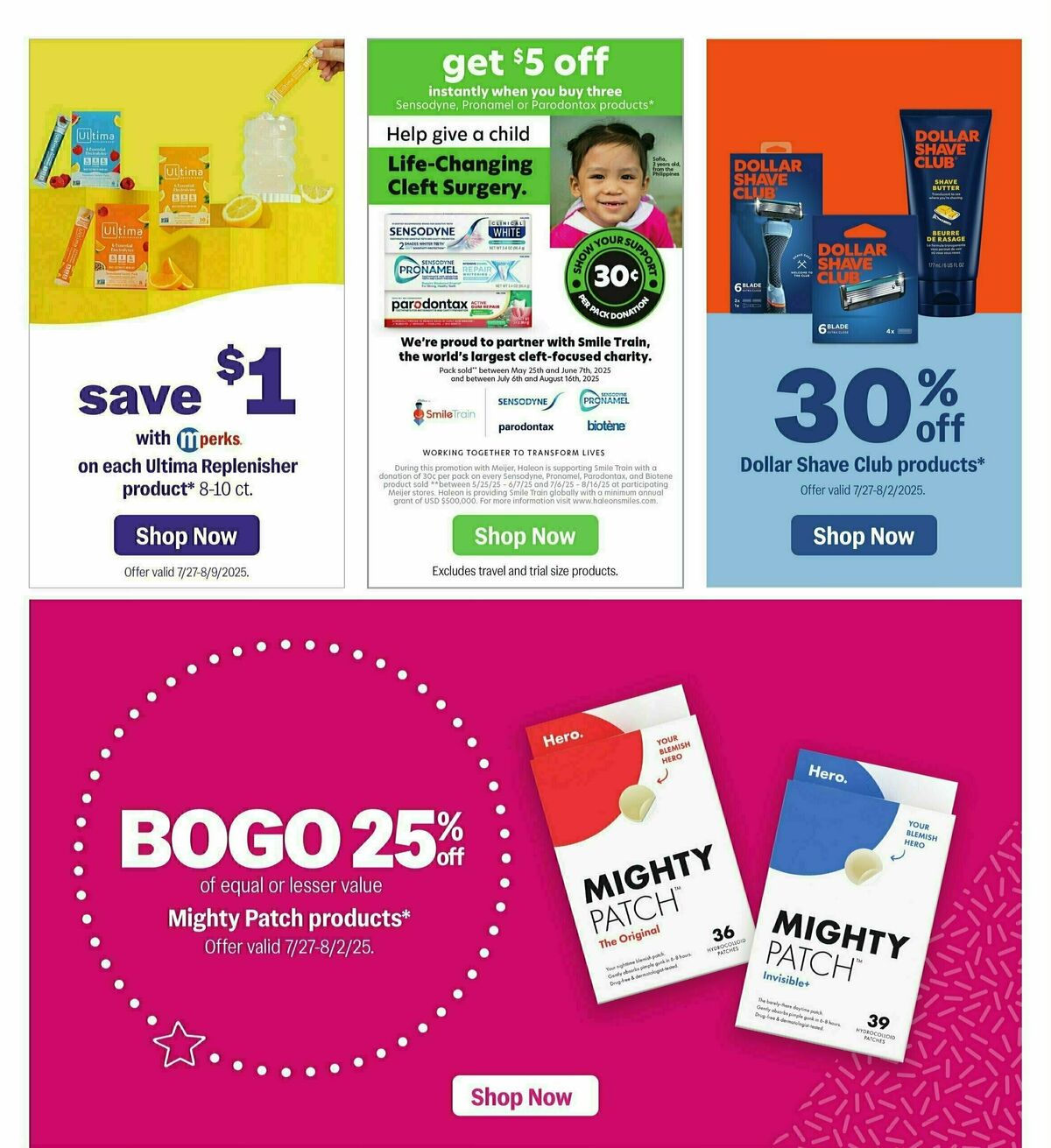 Meijer Weekly Ad from July 27