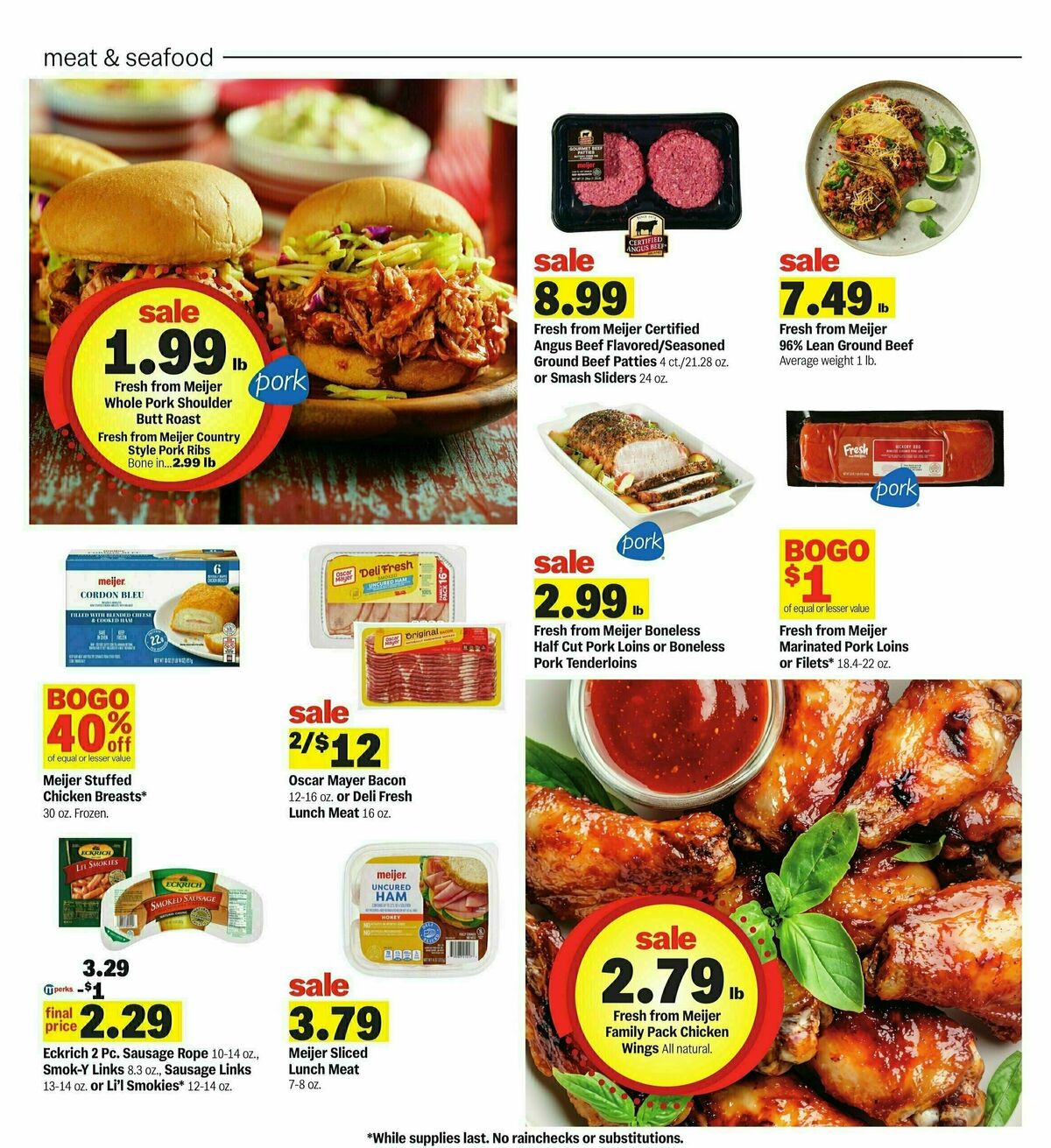Meijer Weekly Ad from July 27