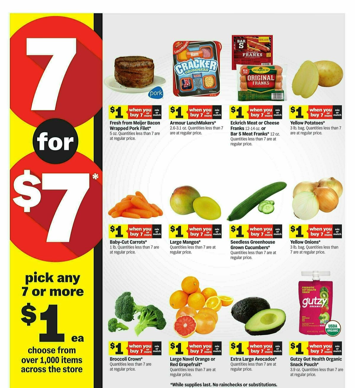 Meijer Weekly Ad from July 27