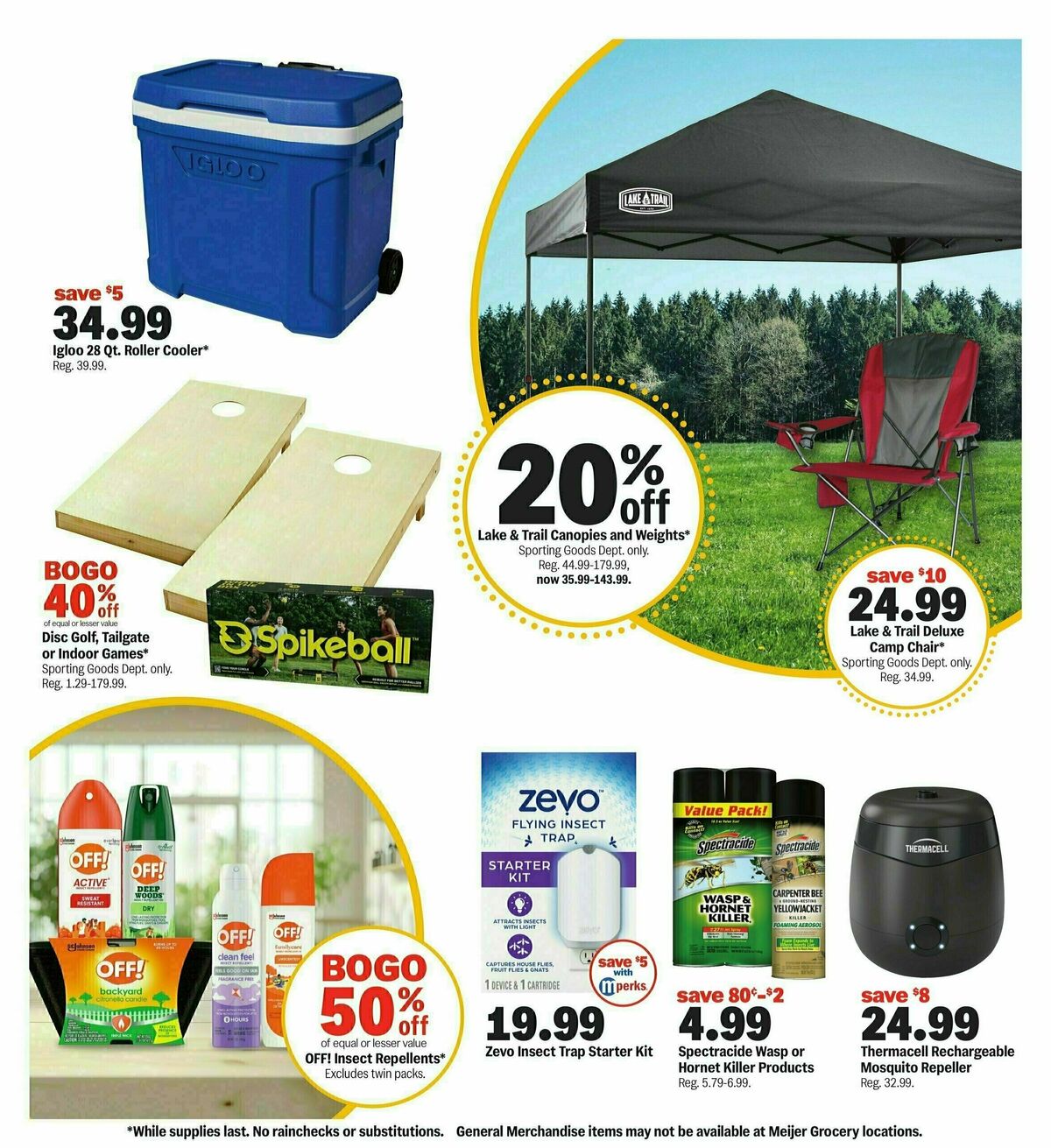 Meijer Dorm room deals Weekly Ad from July 27