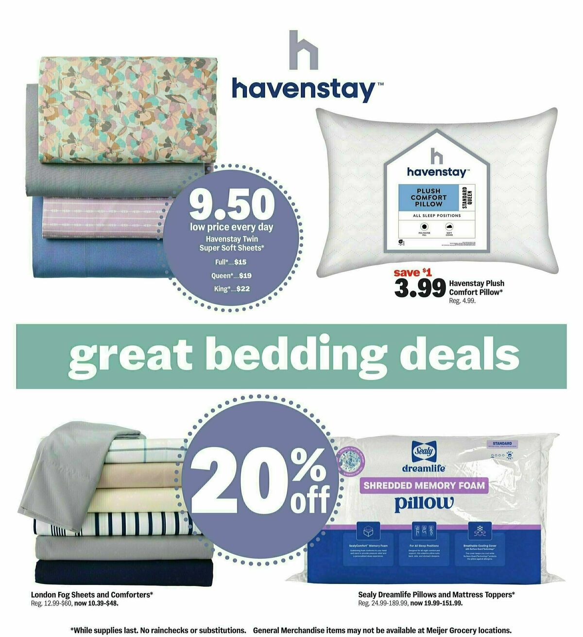 Meijer Dorm room deals Weekly Ad from July 27