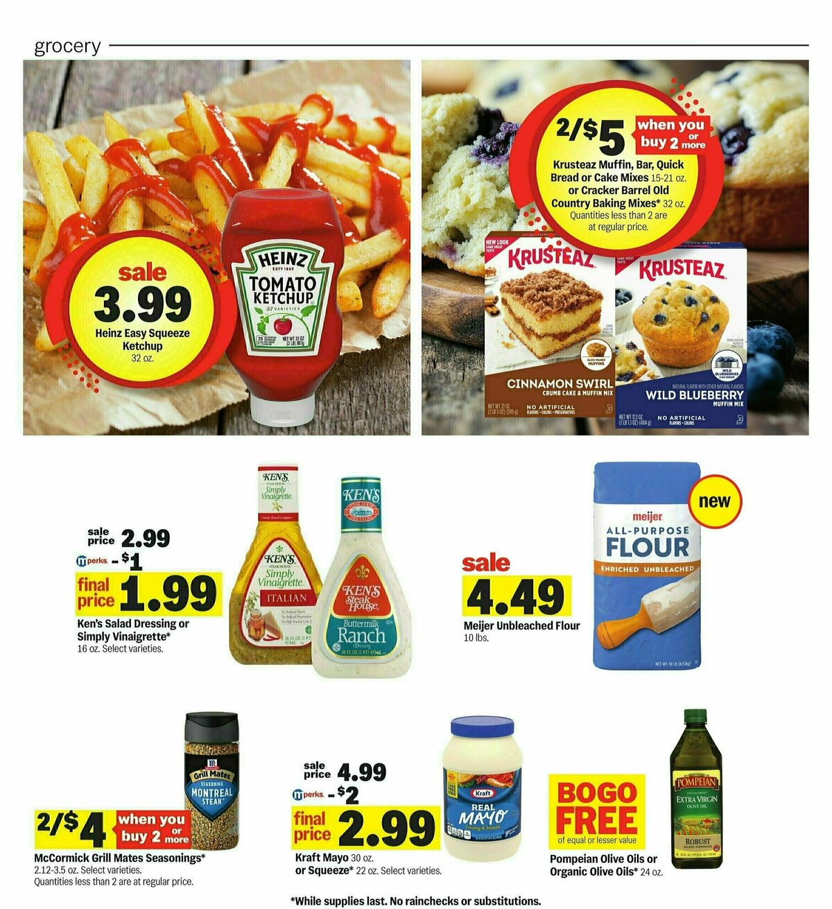 Meijer Weekly Ad from August 3