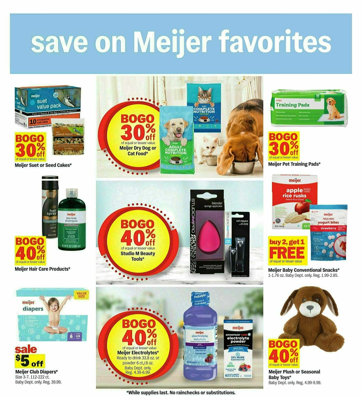 Meijer Weekly Ad from August 3