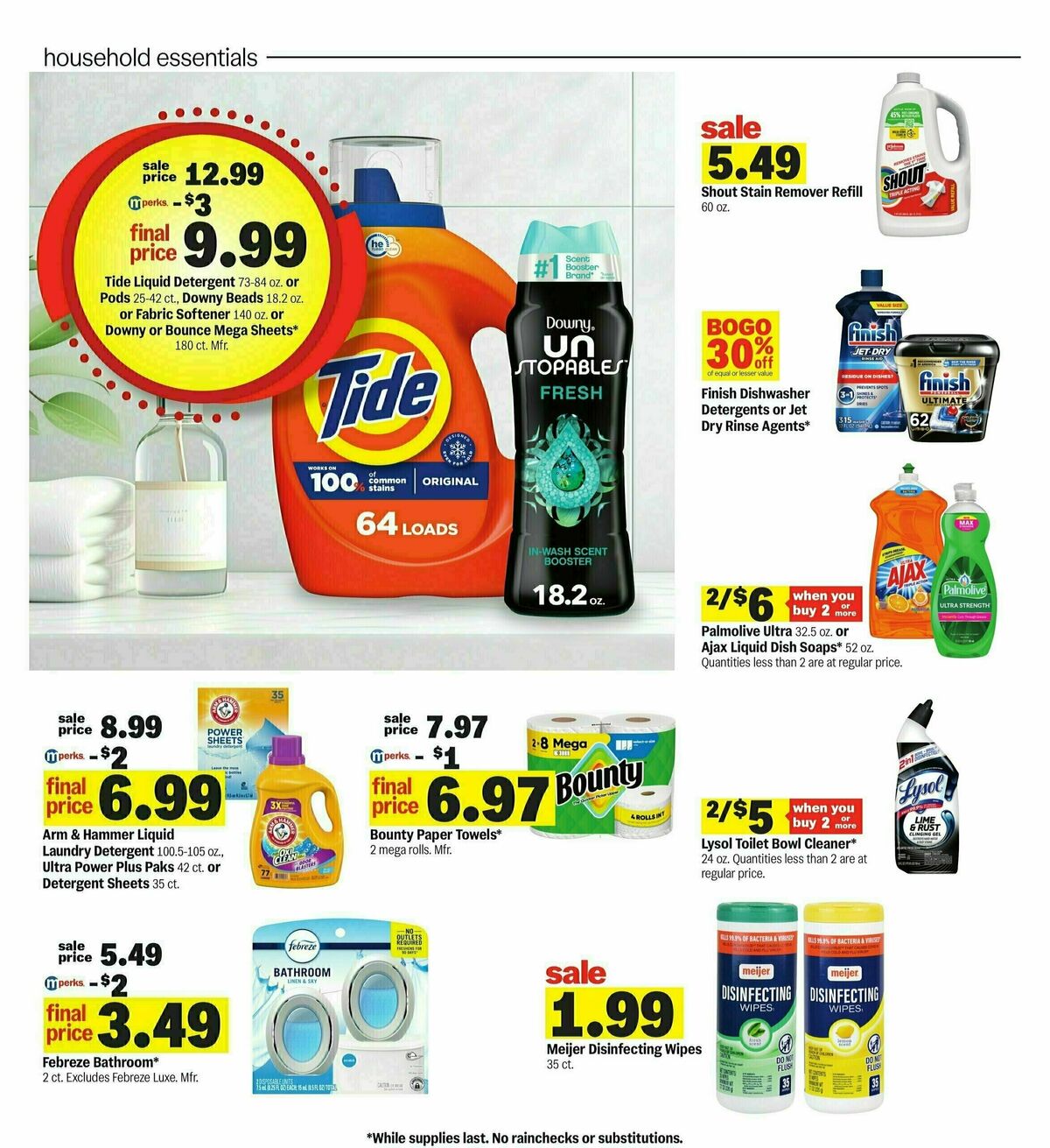 Meijer Weekly Ad from August 3