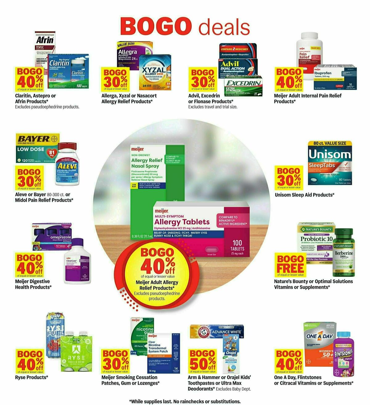 Meijer Weekly Ad from August 3