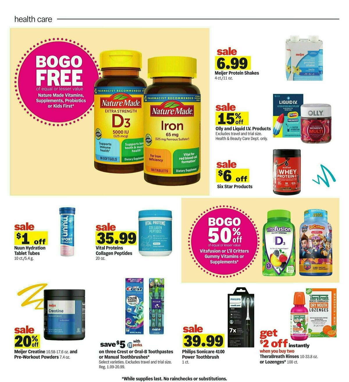 Meijer Weekly Ad from August 3