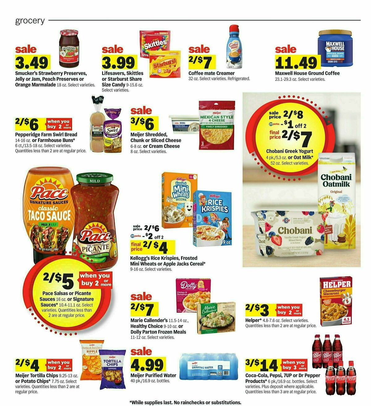 Meijer Weekly Ad from August 3