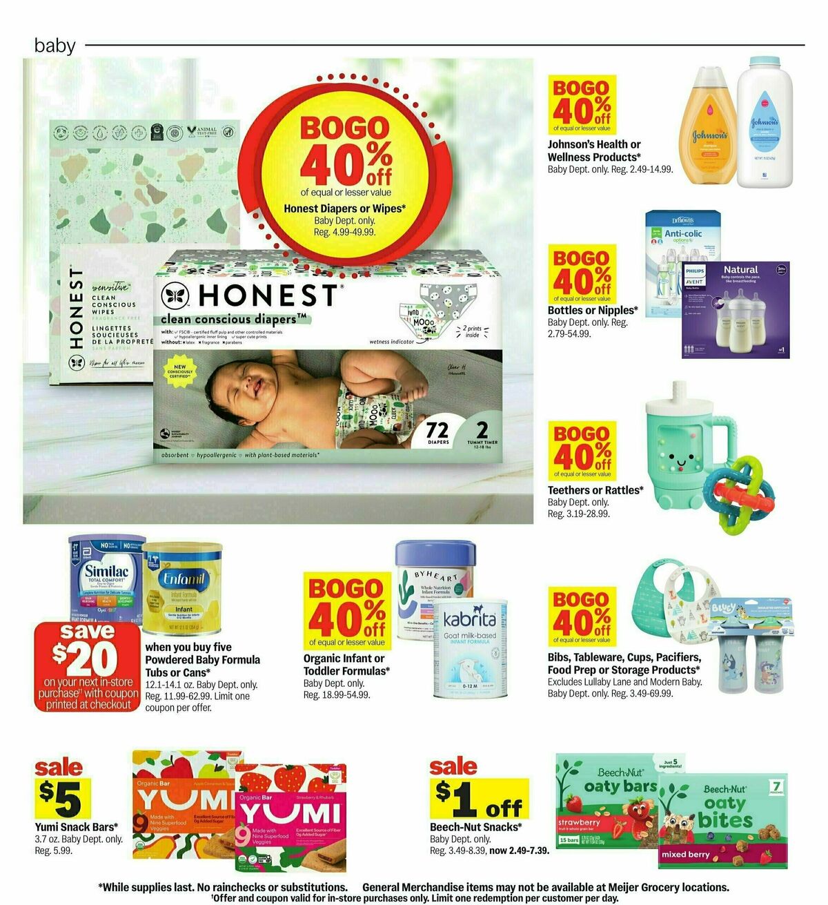 Meijer Weekly Ad from August 3