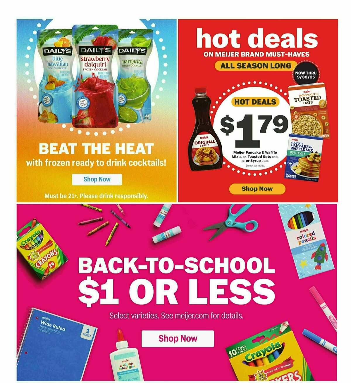Meijer Weekly Ad from August 3