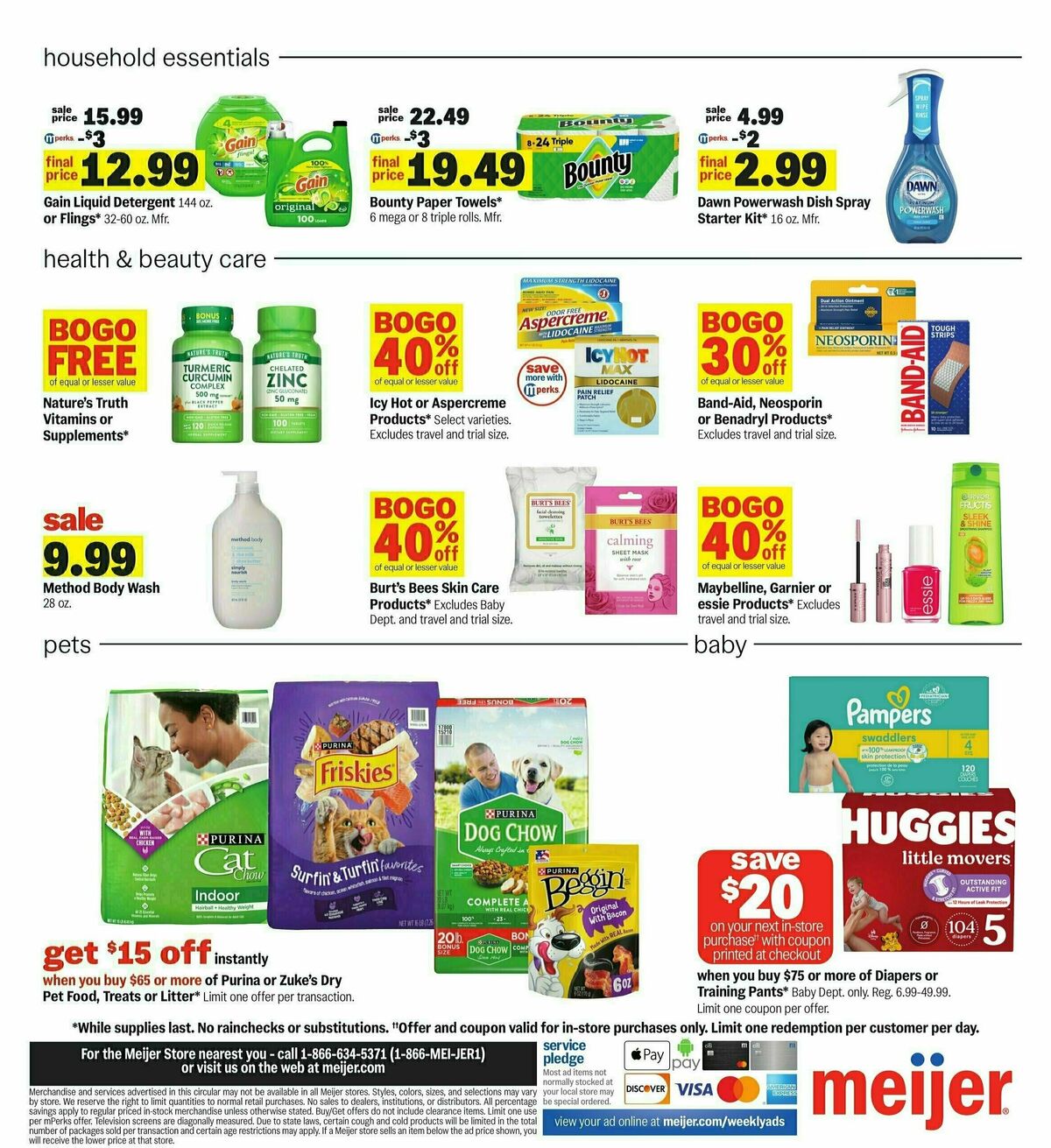 Meijer Weekly Ad from August 3