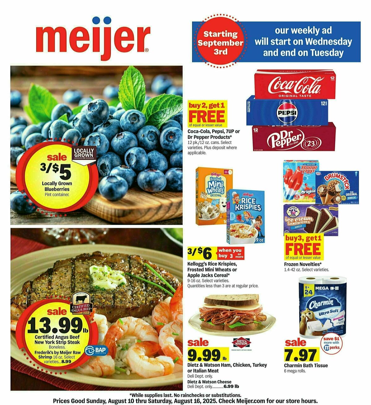 Meijer Weekly Ad from August 10