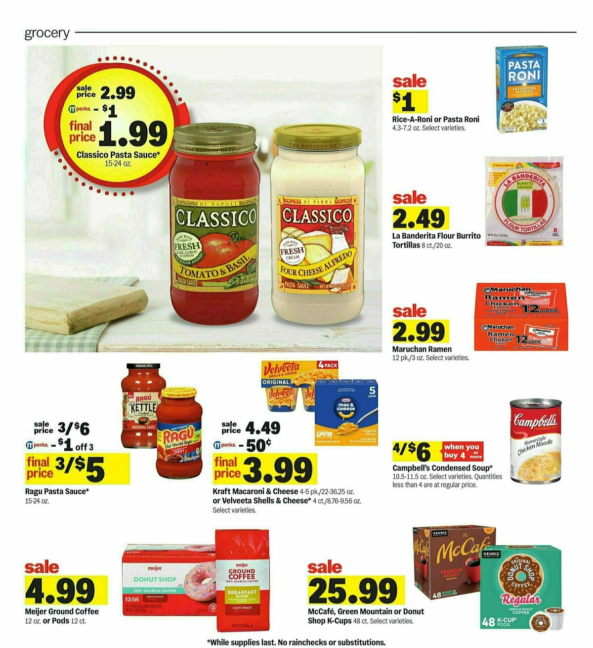 Meijer Weekly Ad from August 10