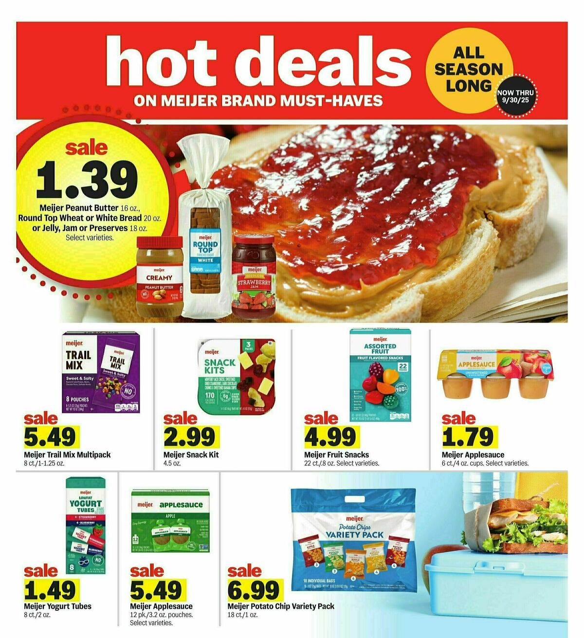 Meijer Weekly Ad from August 10