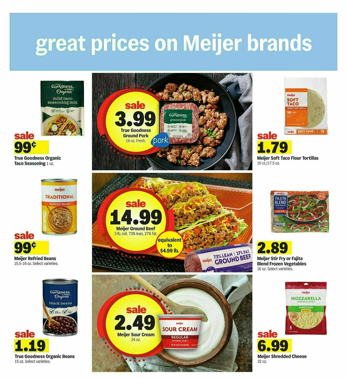 Meijer Weekly Ad from August 10