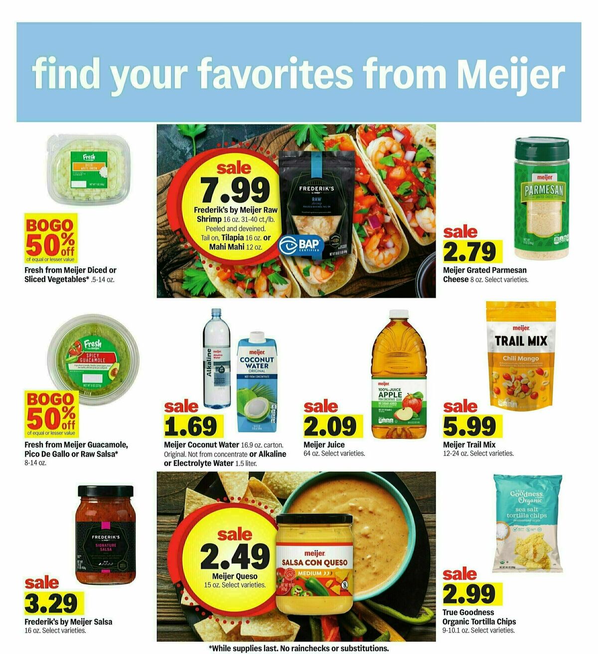 Meijer Weekly Ad from August 10