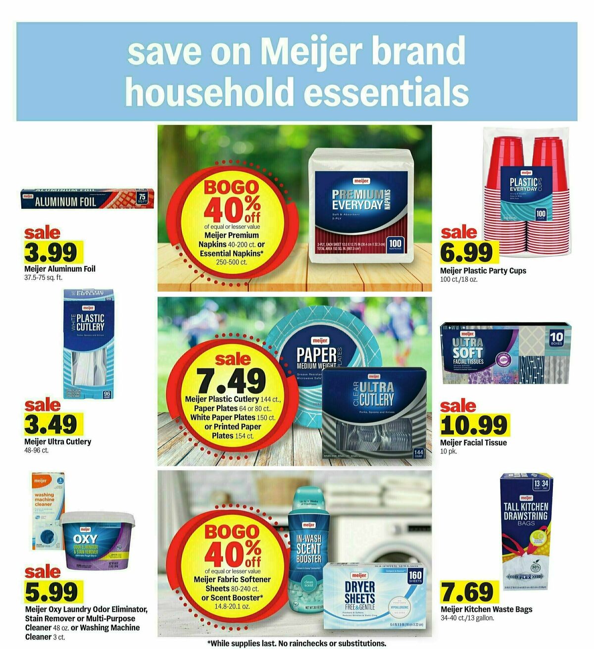 Meijer Weekly Ad from August 10