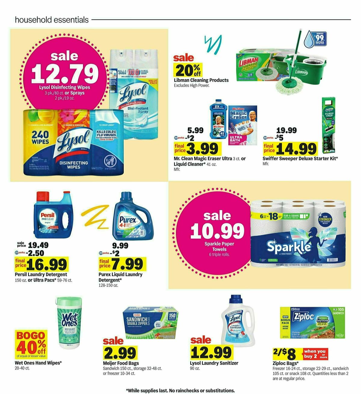 Meijer Weekly Ad from August 10