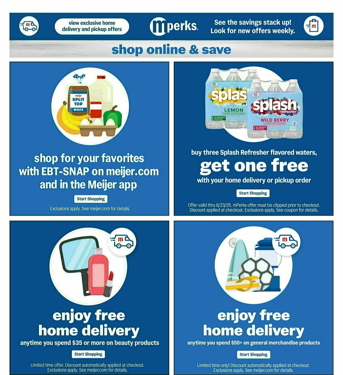 Meijer Weekly Ad from August 10