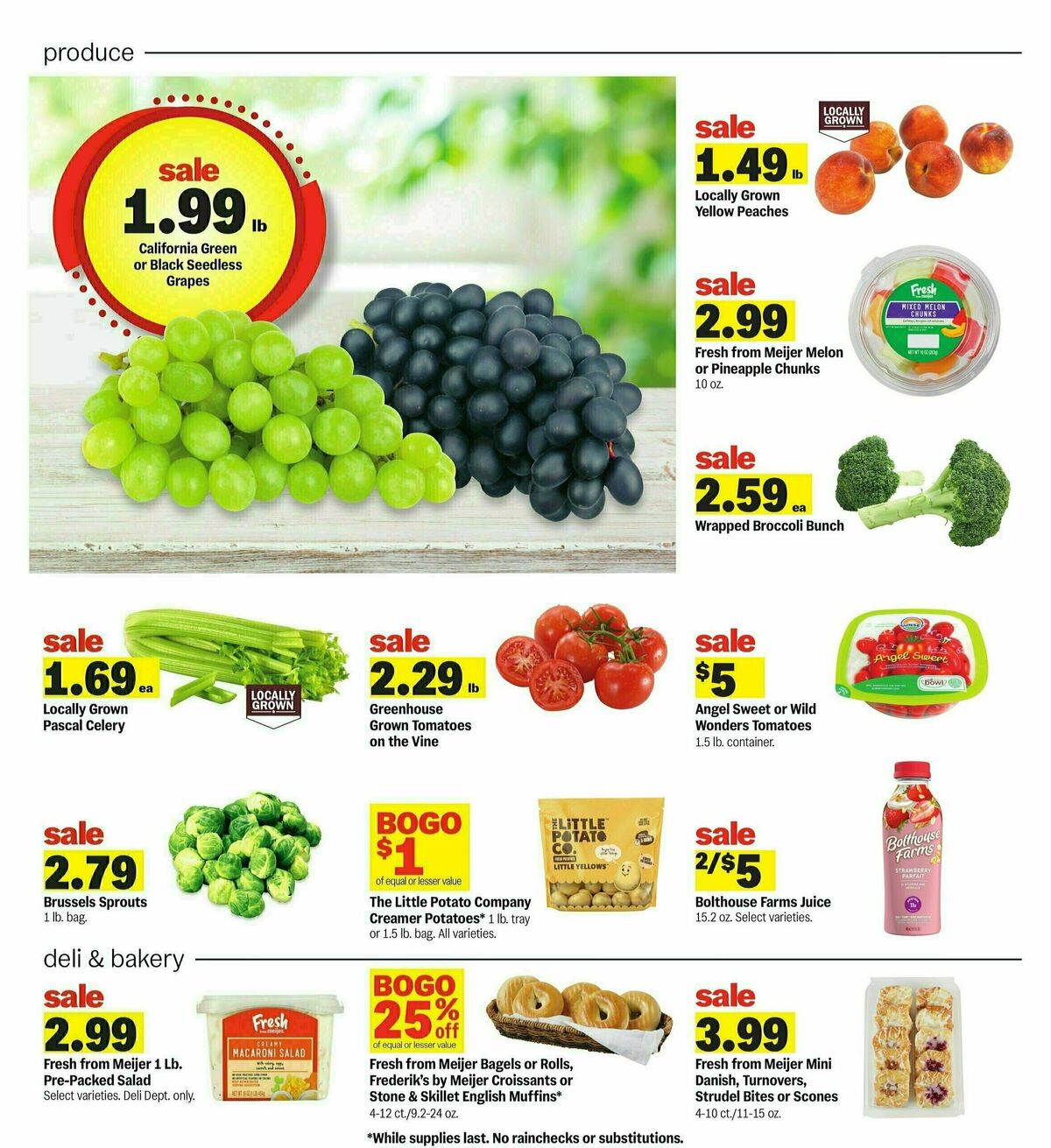 Meijer Weekly Ad from August 10