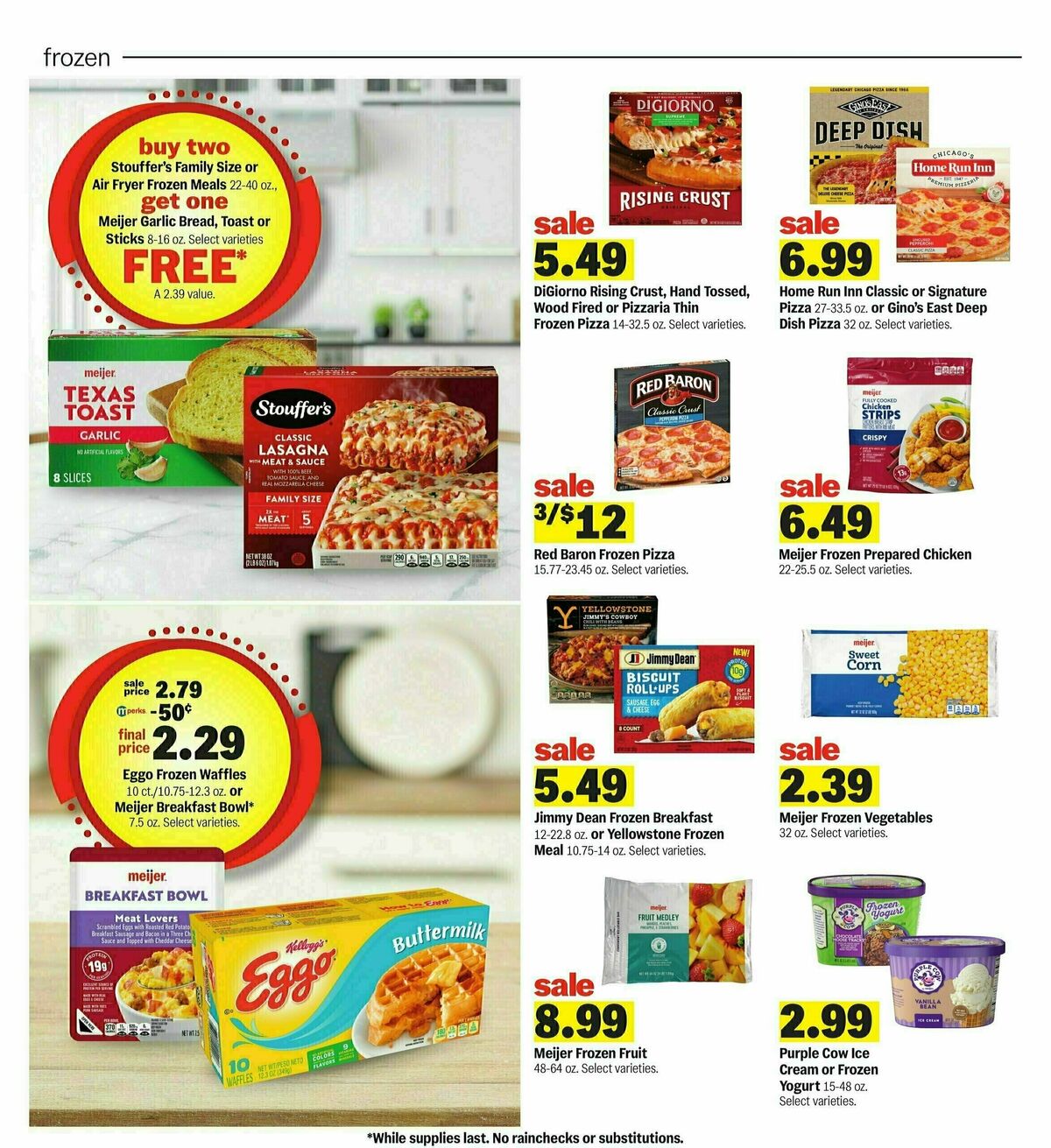 Meijer Weekly Ad from August 10