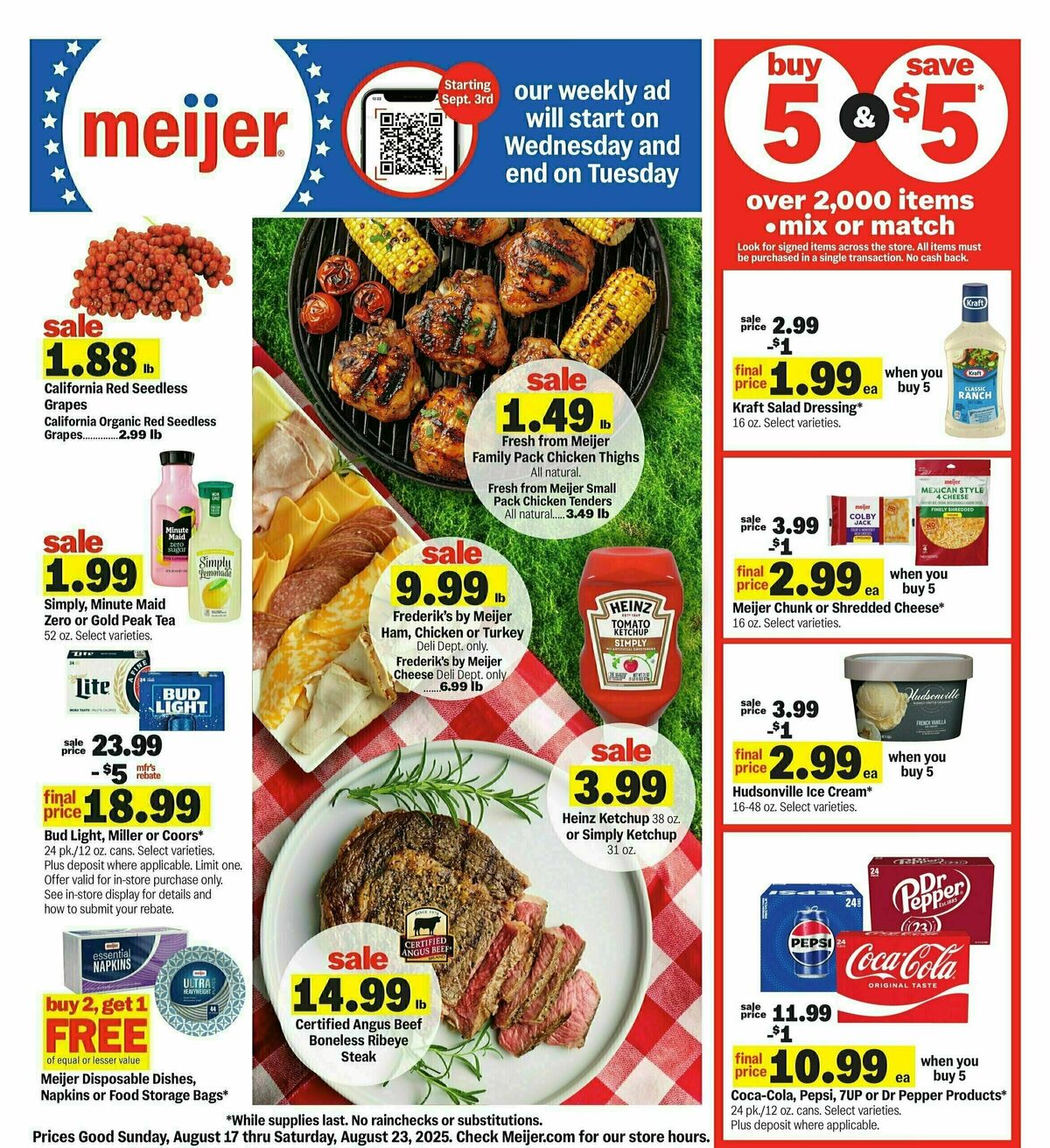 Meijer Weekly Ad from August 17