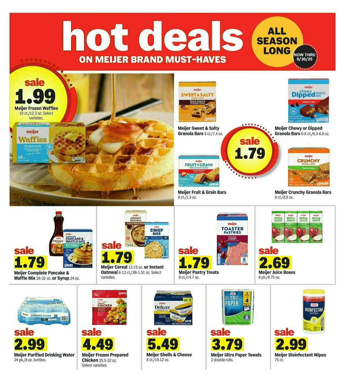 Meijer Weekly Ad from August 17