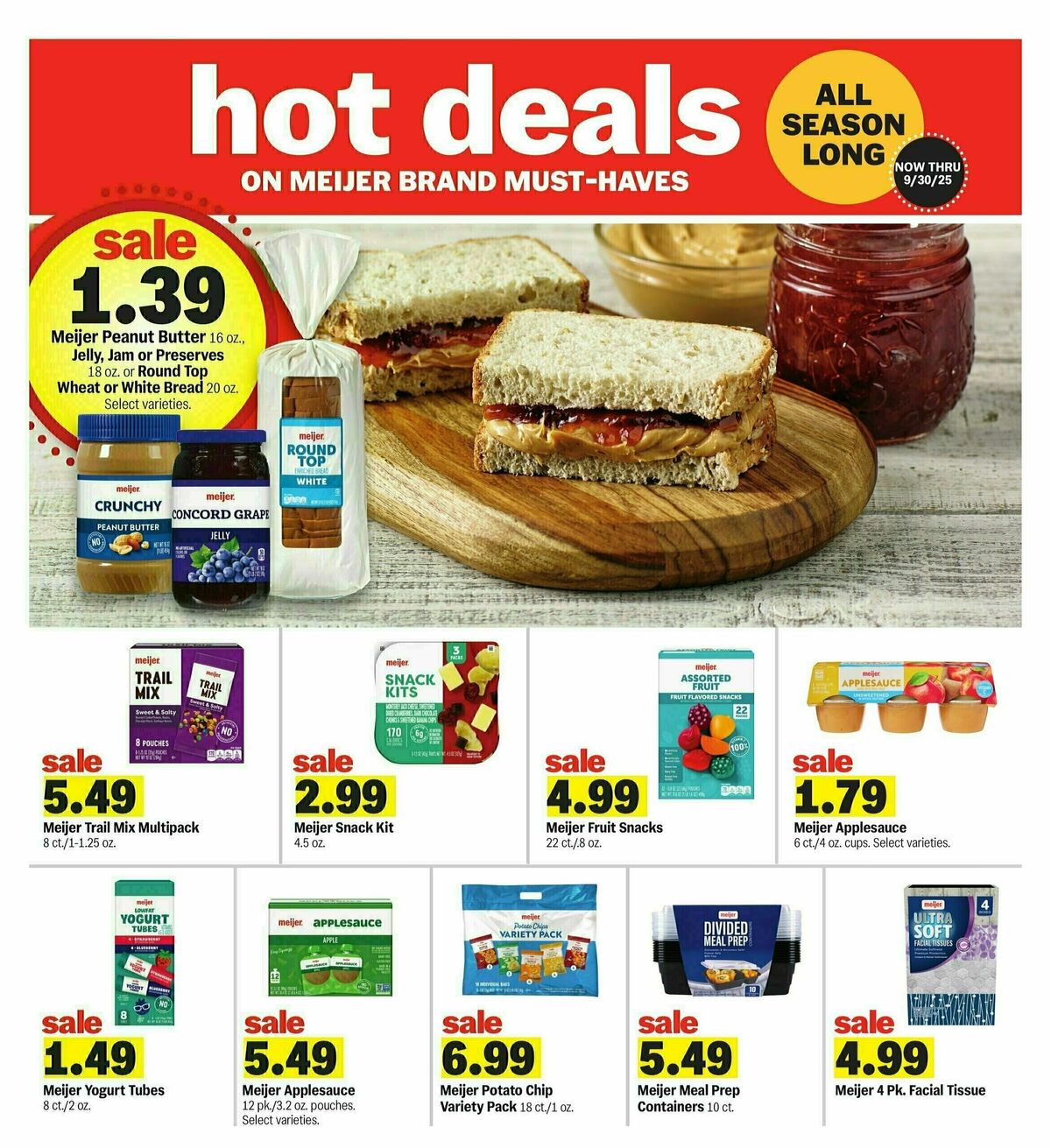 Meijer Weekly Ad from August 17